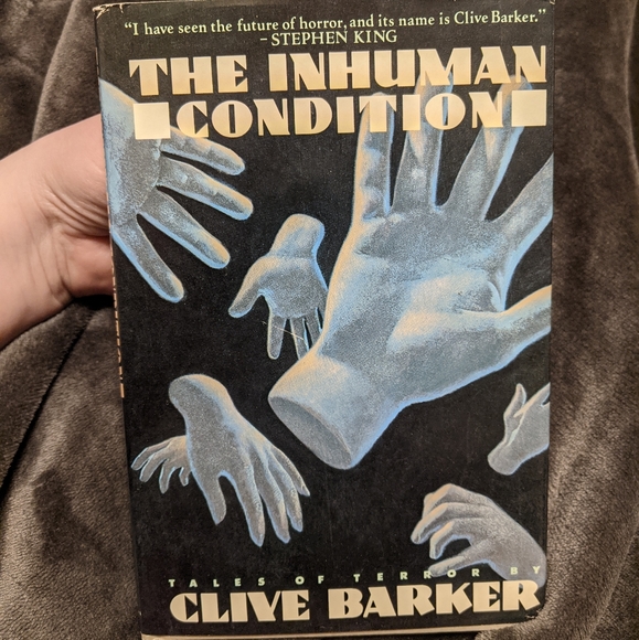 Hardcover Clive Barker The Inhuman Condition 1986
